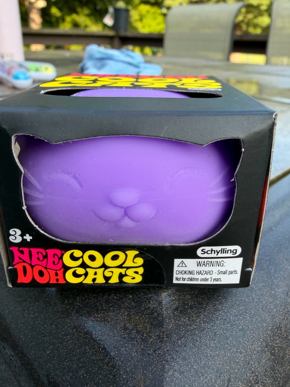 NeeDoh Cool Cats Purple  - Schylling